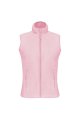 Dames Fleece bodywarmer Kariban K906 PALE PINK